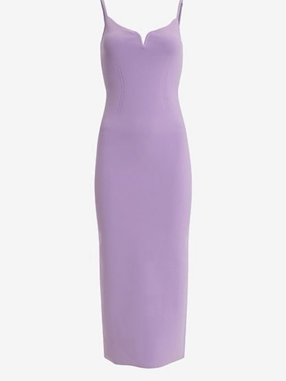 Express Lavender Spaghetti-Strap Midi Dress